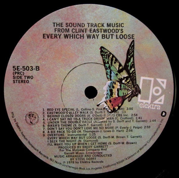 Various - The Soundtrack Music From Clint Eastwood's Every Which Way But Loose