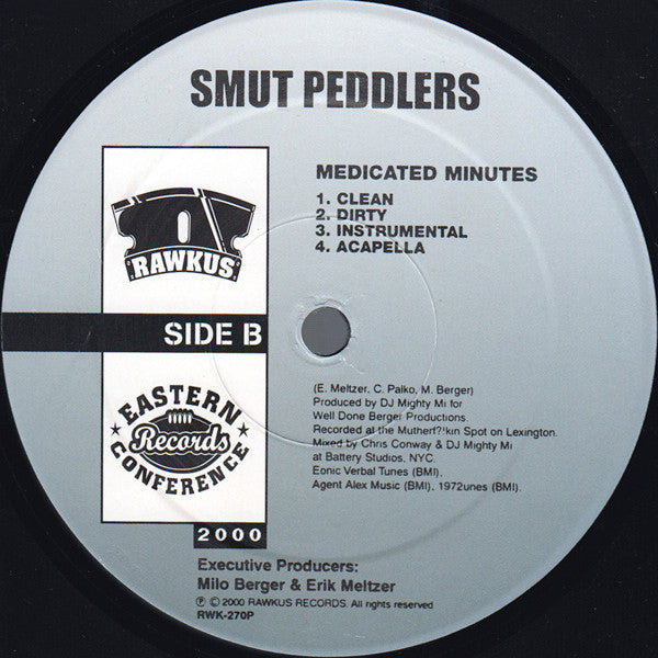 Smut Peddlers - That Smut / Medicated Minutes