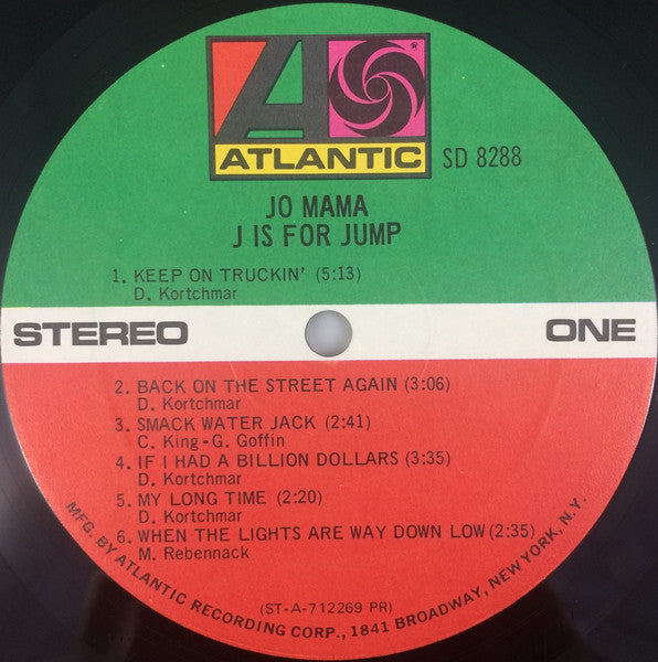 Jo Mama - J Is For Jump