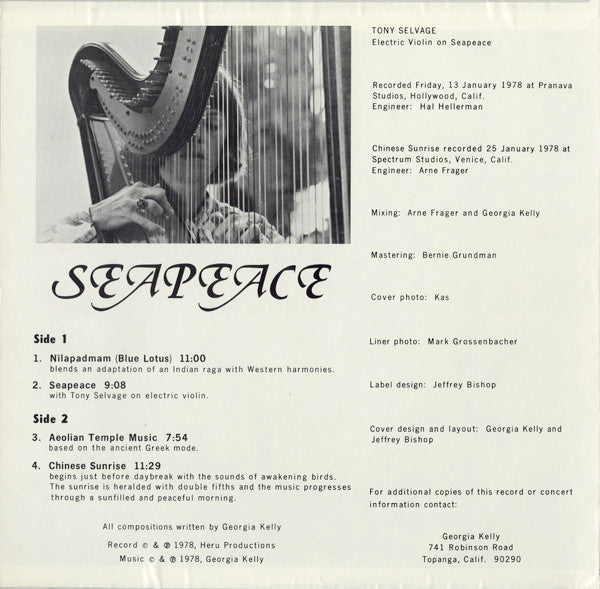 Georgia Kelly - Seapeace (Music For Harp)