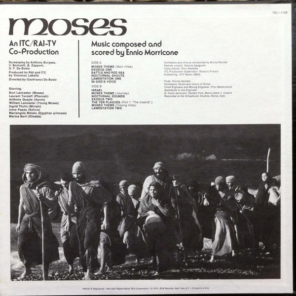 Moses The Lawgiver (Original Soundtrack)