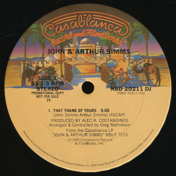 John & Arthur Simms - That Thang Of Yours