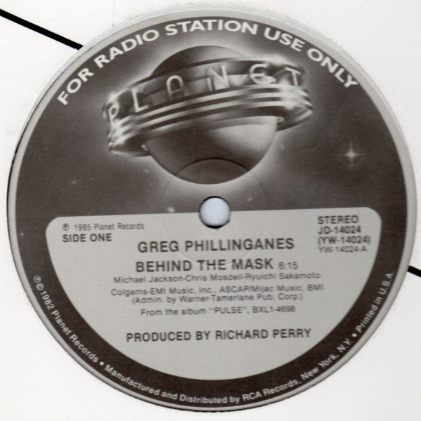 Greg Phillinganes - Behind The Mask