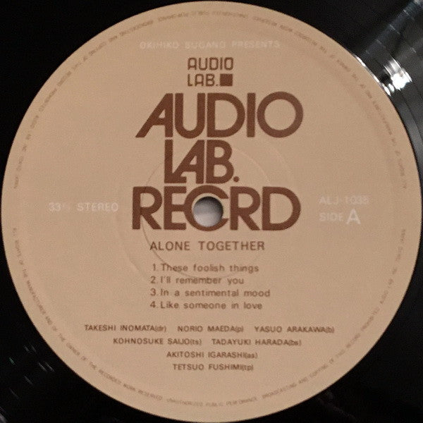 Takeshi Inomata - Alone Together