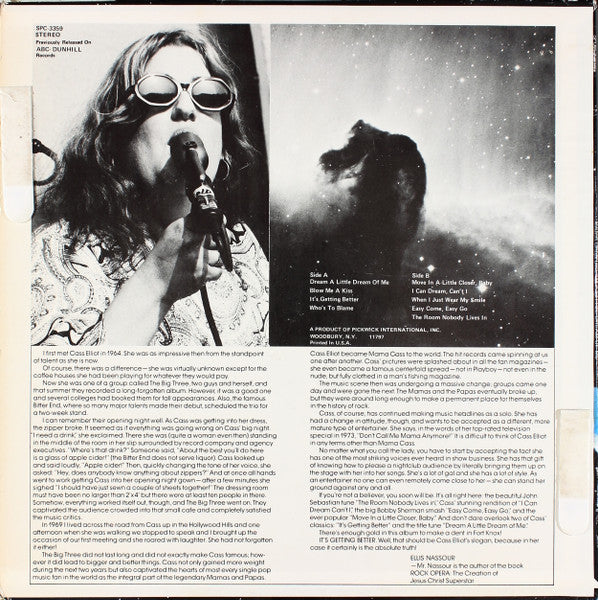 Cass Elliot - Dream A Little Dream Of Me