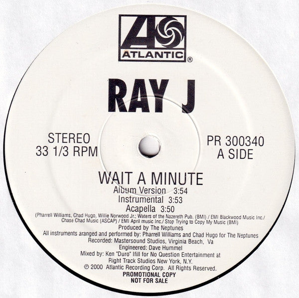 Ray J - Wait A Minute / I Got It All