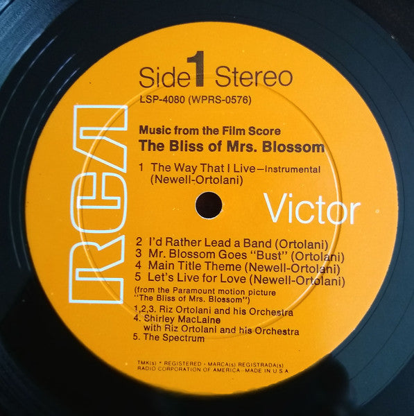 Music From The Film Score The Bliss Of Mrs. Blossom