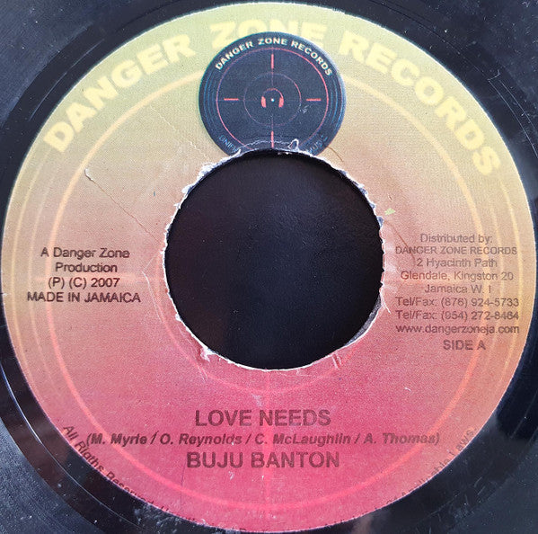 Buju Banton - Love Needs / Emergency