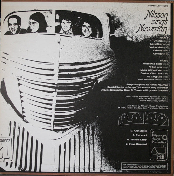 Harry Nilsson - Nilsson Sings Newman