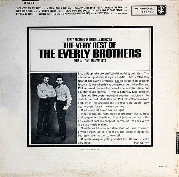 Everly Brothers - The Very Best Of The Everly Brothers