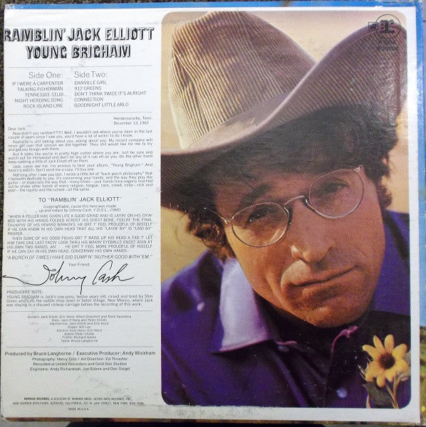 Ramblin' Jack Elliott - Young Brigham