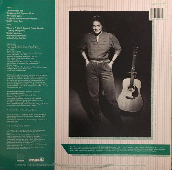 Nanci Griffith - There's A Light Beyond These Woods