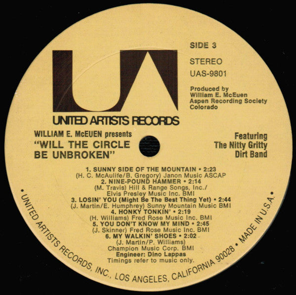 Nitty Gritty Dirt Band - Will The Circle Be Unbroken