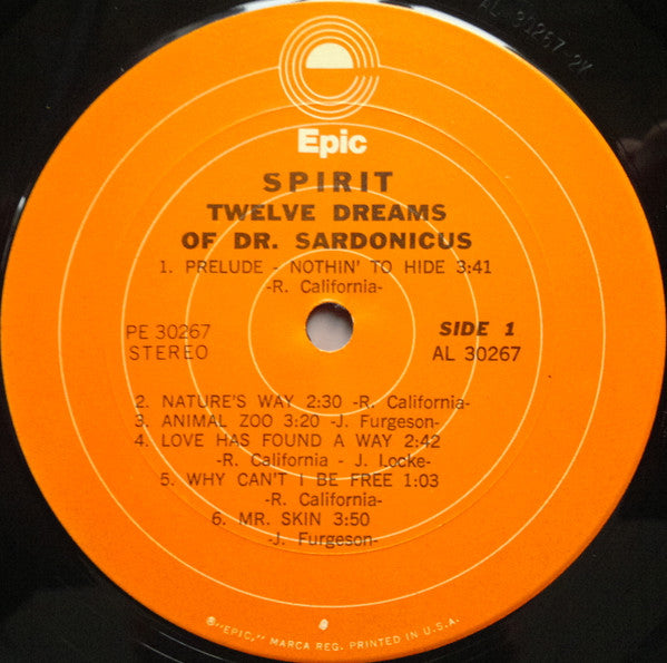 Spirit (8) - Twelve Dreams Of Dr. Sardonicus
