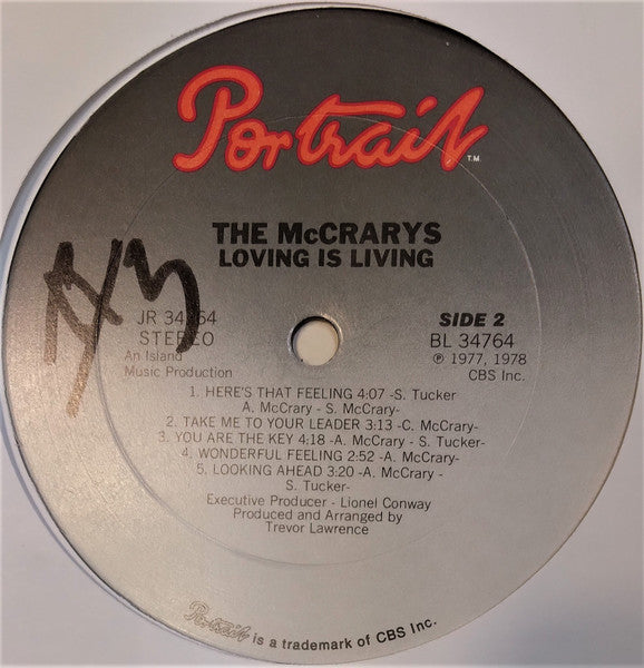 The McCrarys - Loving Is Living