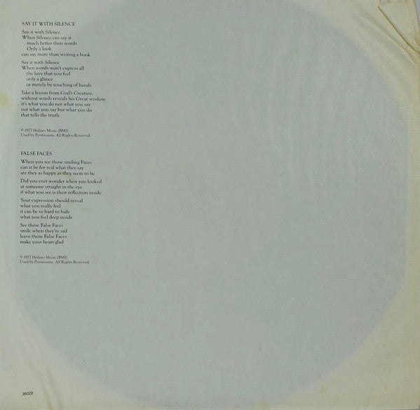 Hubert Laws - Say It With Silence