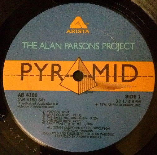 The Alan Parsons Project - Pyramid