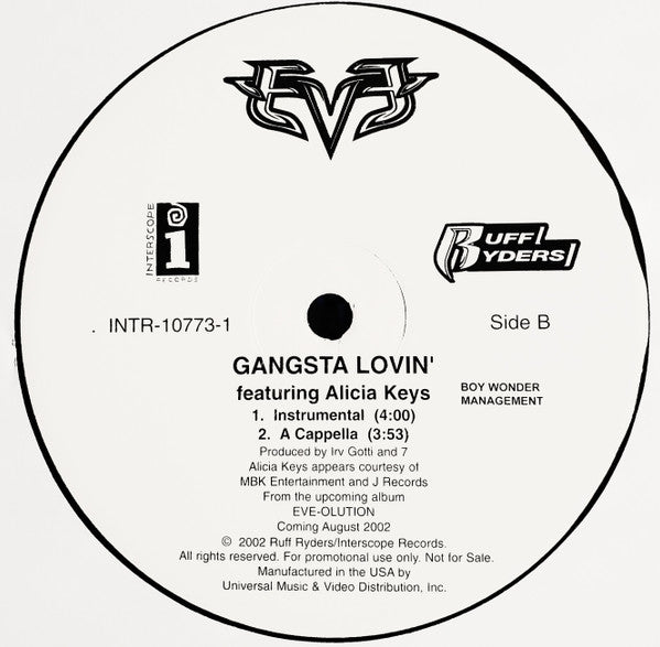 Eve (2) - Gangsta Lovin'