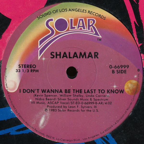 Shalamar - Dead Giveaway