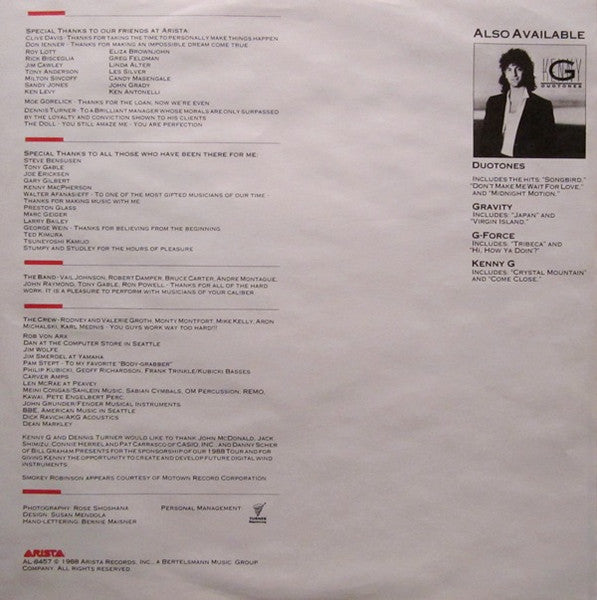 Kenny G (2) - Silhouette