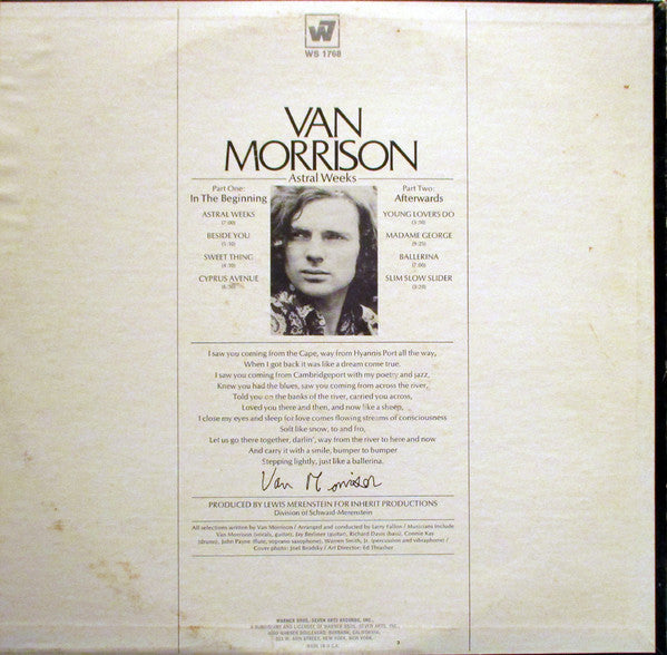Van Morrison - Astral Weeks
