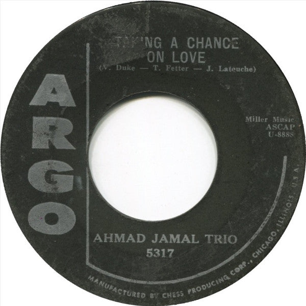 Ahmad Jamal Trio - Secret Love / Taking A Chance On Love