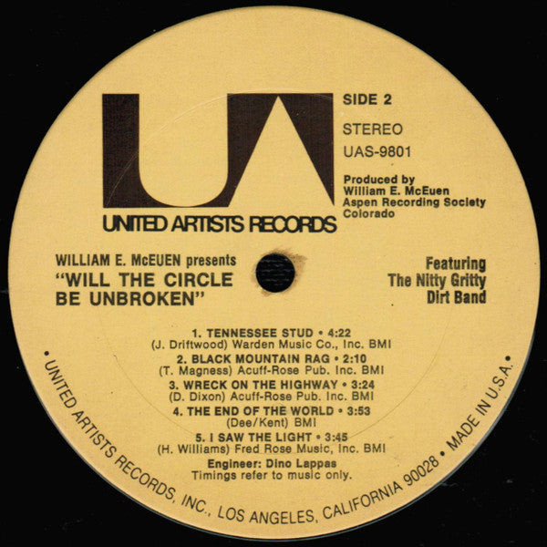 Nitty Gritty Dirt Band - Will The Circle Be Unbroken
