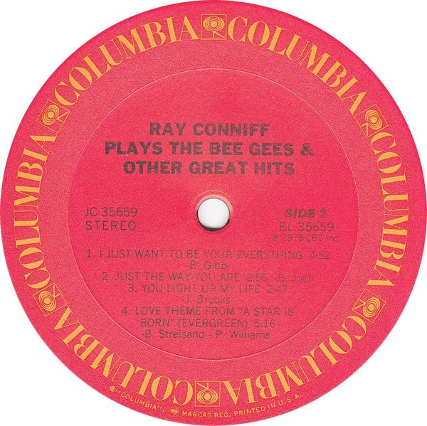 Ray Conniff Plays The Bee Gees & Other Great Hits