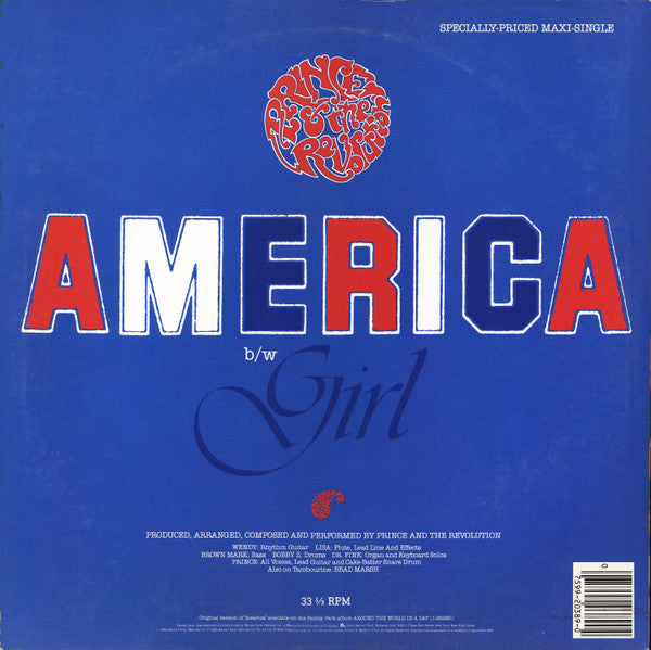 Prince And The Revolution - America