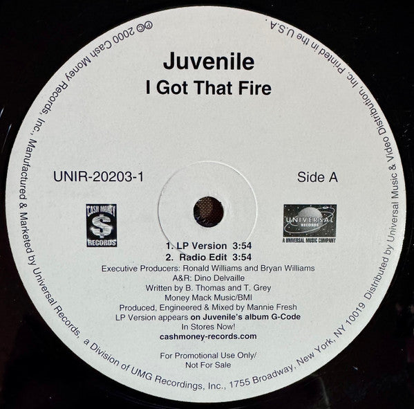 Juvenile (2) - I Got That Fire