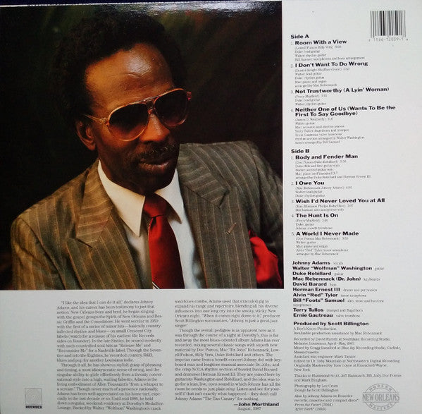 Johnny Adams - Room With A View Of The Blues