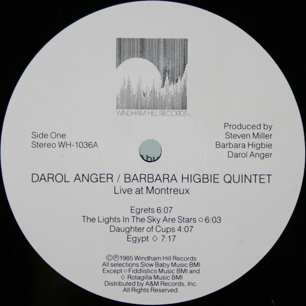 Darol Anger / Barbara Higbie Quintet - Live At Montreux