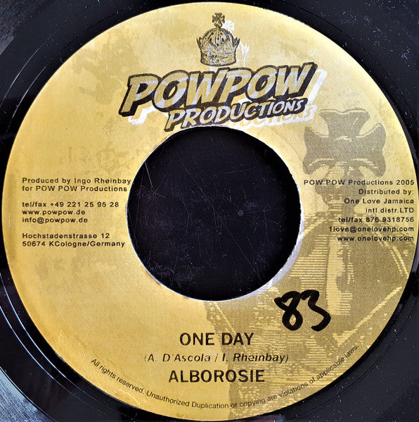 Alborosie - One Day / Protect & Care