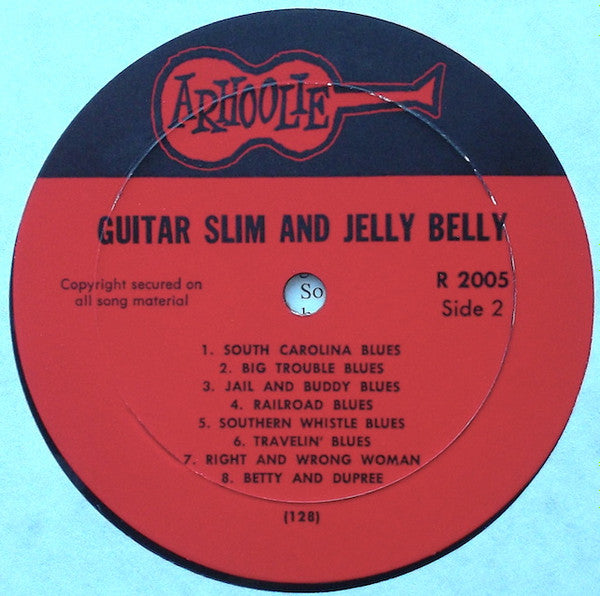 Guitar Slim & Jelly Belly - Carolina Blues (1971)