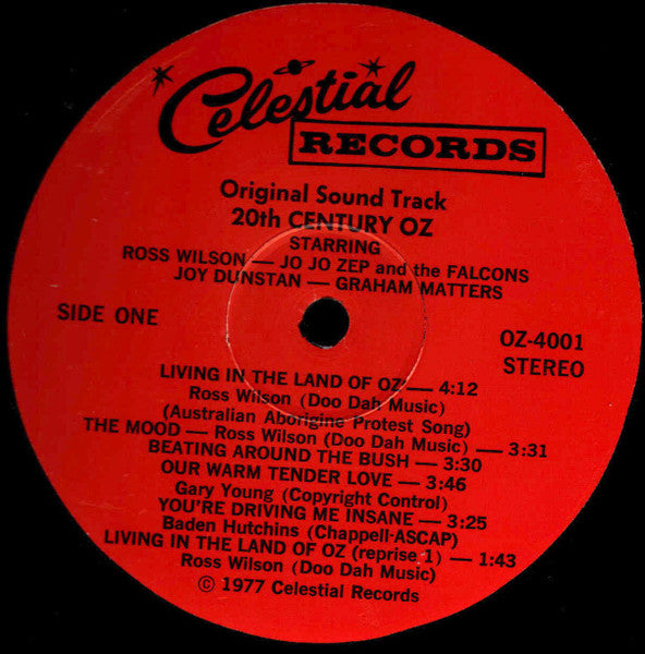 Ross Wilson (2) - 20th Century Oz—Original Soundtrack