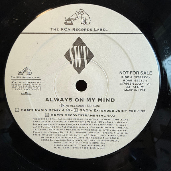 SWV - You're Always On My Mind