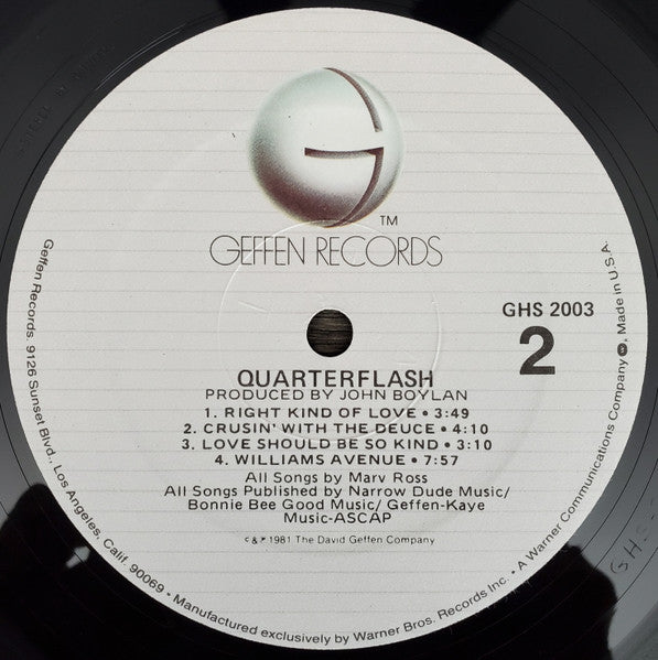 Quarterflash - Quarterflash