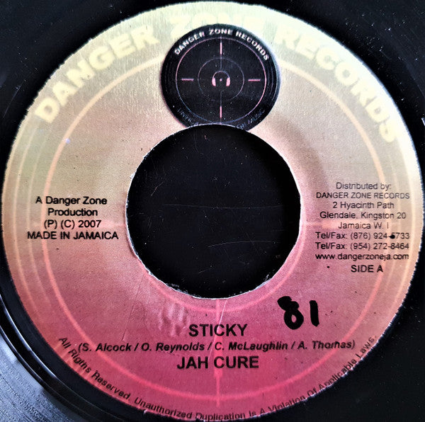 Jah Cure - Sticky / Waiting