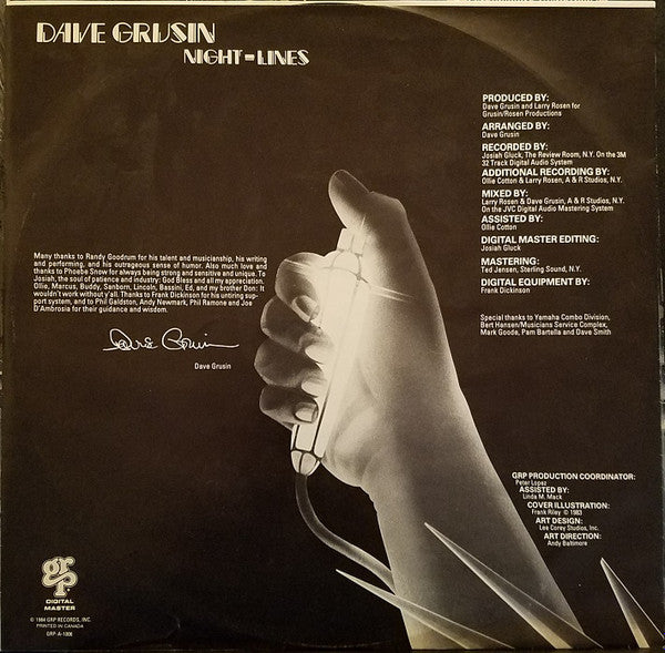 Dave Grusin - Night-Lines