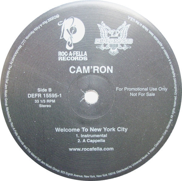Cam'ron - Welcome To New York City