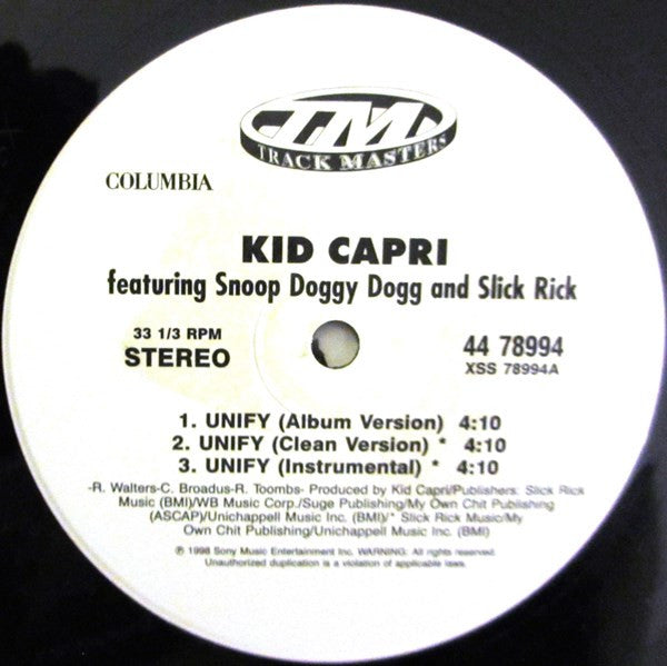 Kid Capri - Unify