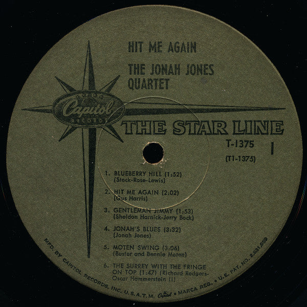 Jonah Jones - Hit Me Again!