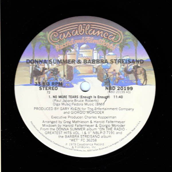 Donna Summer - No More Tears (Enough Is Enough)