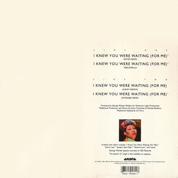 Aretha Franklin - I Knew You Were Waiting (For Me)