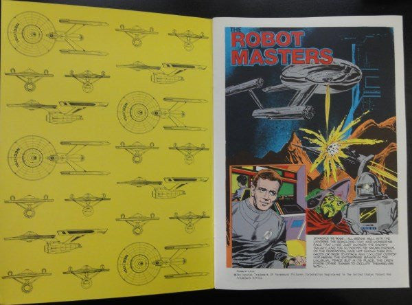 Star Trek - The Robot Masters [Book & Record Set] [PR 46]