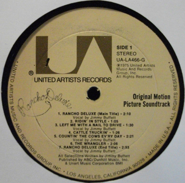 Jimmy Buffett - Rancho Deluxe (Original Motion Picture Soundtrack)