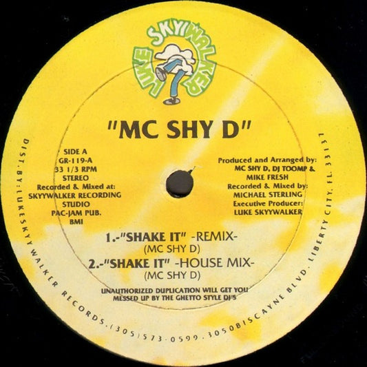 MC Shy D - Shake It (12" Remix)