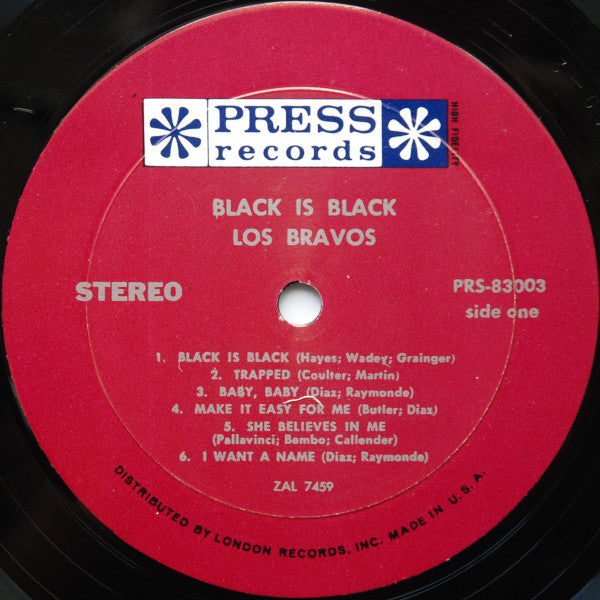 Los Bravos - Black Is Black