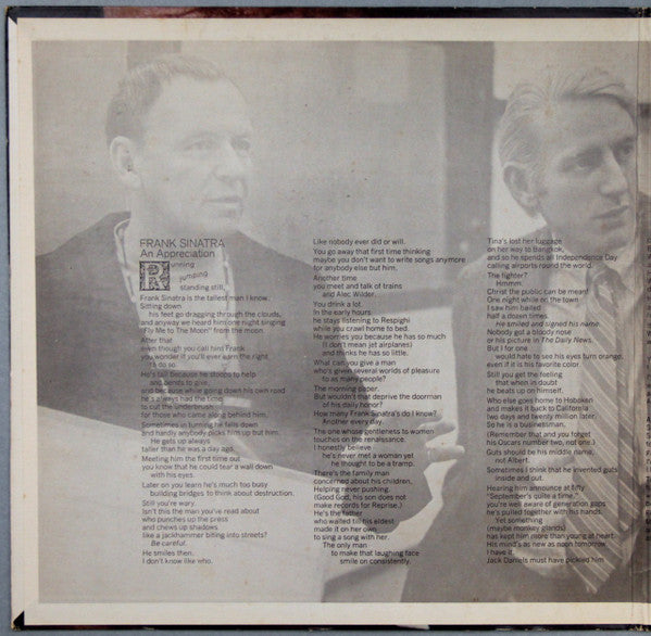 Frank Sinatra - A Man Alone (The Words And Music Of Rod McKuen)