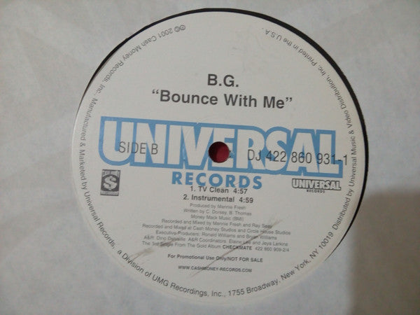 B.G. - Bounce With Me